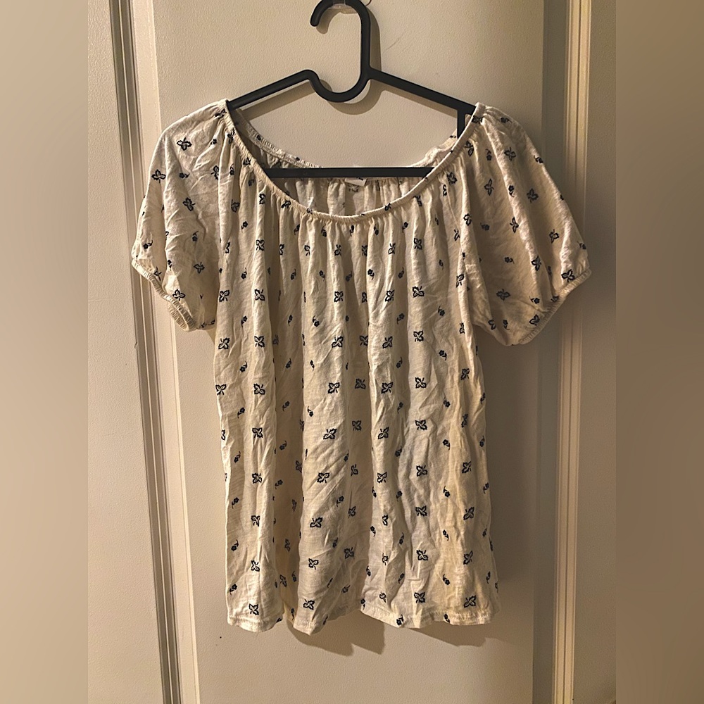 Old Navy Flowered Blouse